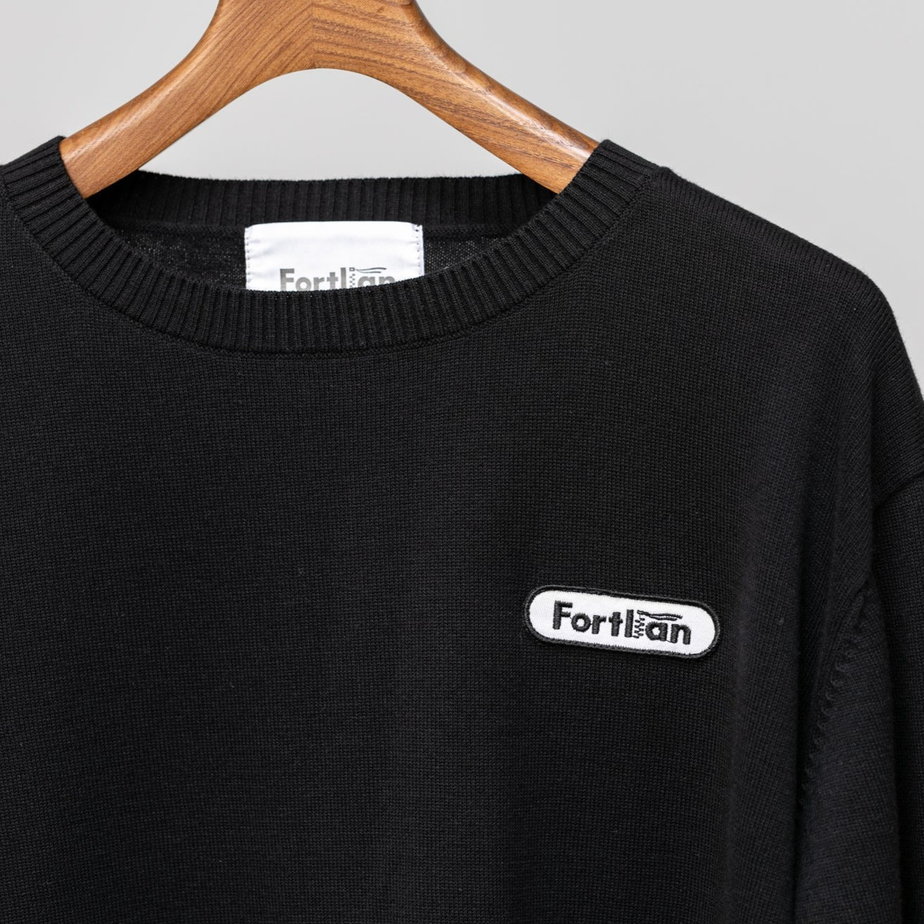 #FR2GOLF クルーネックセーター 黒 FR2GOLF クルーネックセーター 黒 ニット セーター メンズ